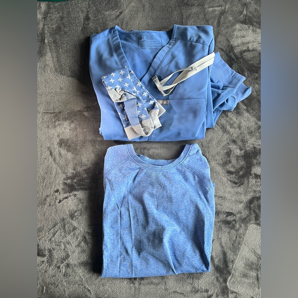 Figs Scrub (Top/Bottom/Socks)